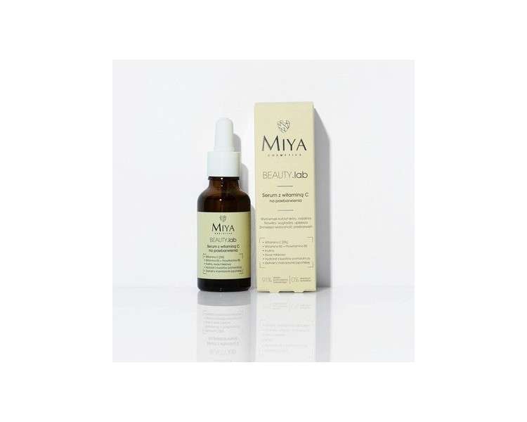 MIYA Cosmetics BEAUTY.Lab Serum with Vitamin C for Discoloration 30ml