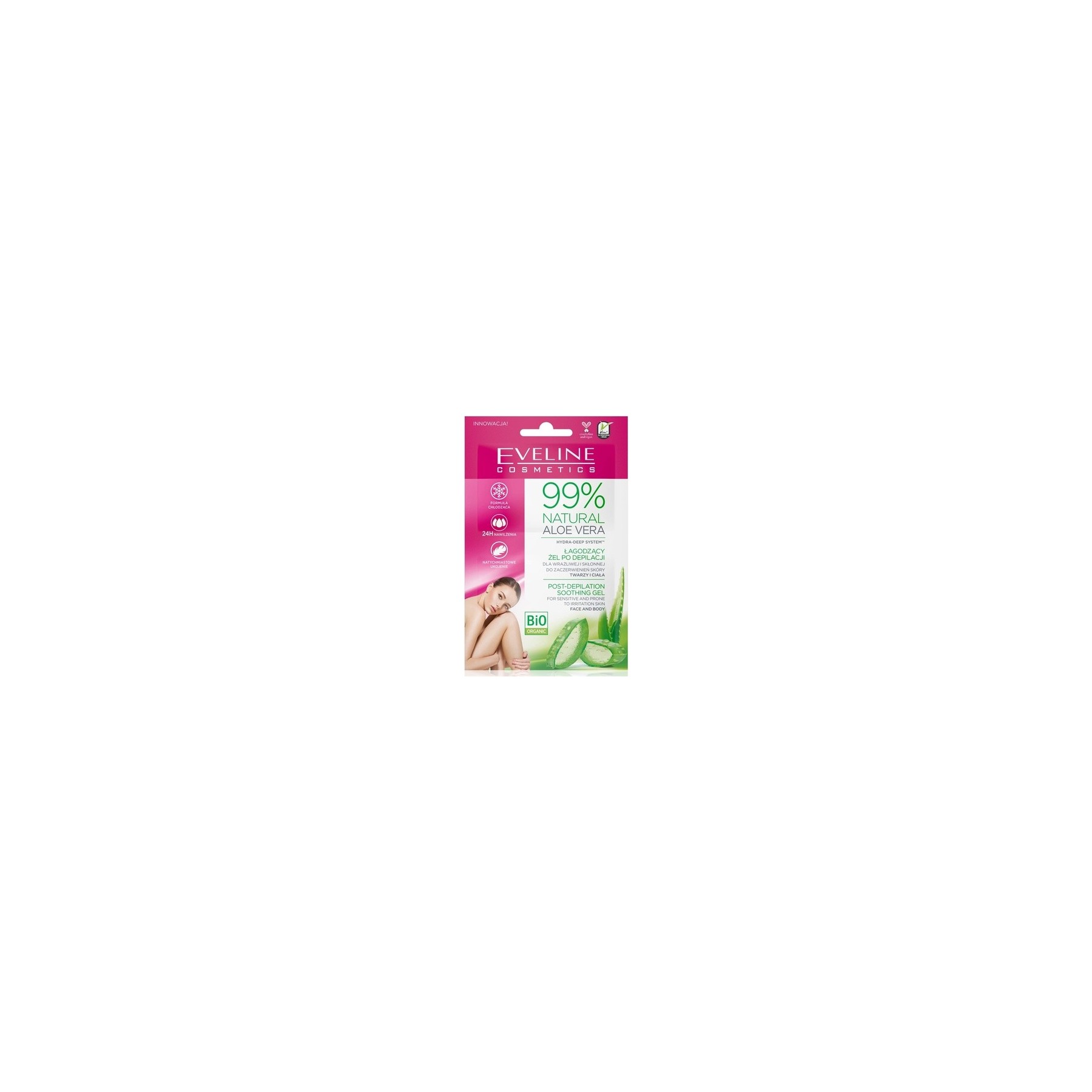 Eveline Cosmetics 99% Natural Aloe Vera Hair Removal Gel