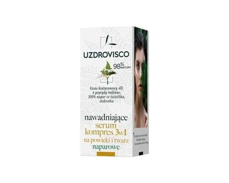 UZDROVISCO 3-in-1 Compression Serum for Eyelids and Face Hydrating Irrigator 50ml