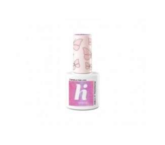 Hi Hybrid Twinkle Pink Semi-Permanent UV Gel Nail Polish 5ml - Lasts 2-3 Weeks with Ultra-Shine Finish - Manicure and Nail Art