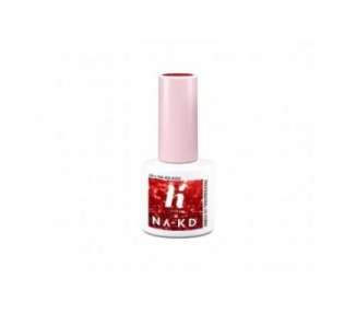 Hi Hybrid 203 Red Elements Glitter UV Gel Nail Polish 5ml
