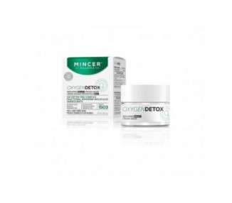 Mincer Pharmaceutique Oxygen Detox Night Cream with Anti-Wrinkle Detox Complex for Gray and Tired Skin 50ml