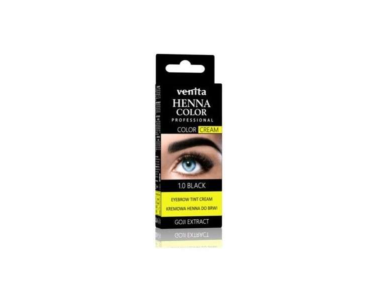 Trendy Venita VENITA Henna for Eyebrows & Eyelashes in Creamy Black 30g