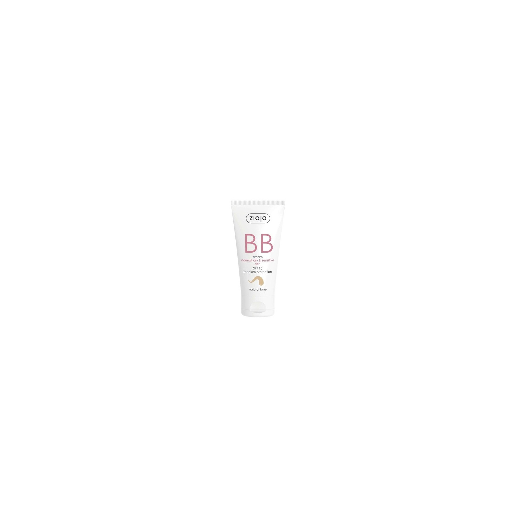 BB Cream for Normal, Dry, and Sensitive Skin with SPF15 Natural Tone 50ml