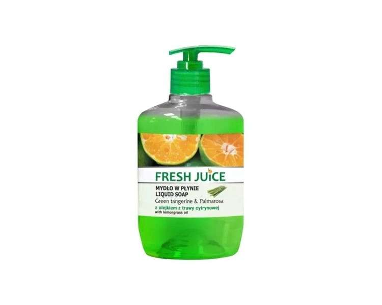 Fresh Juice Green Tangerine & Palmarosa Liquid Soap 460ml