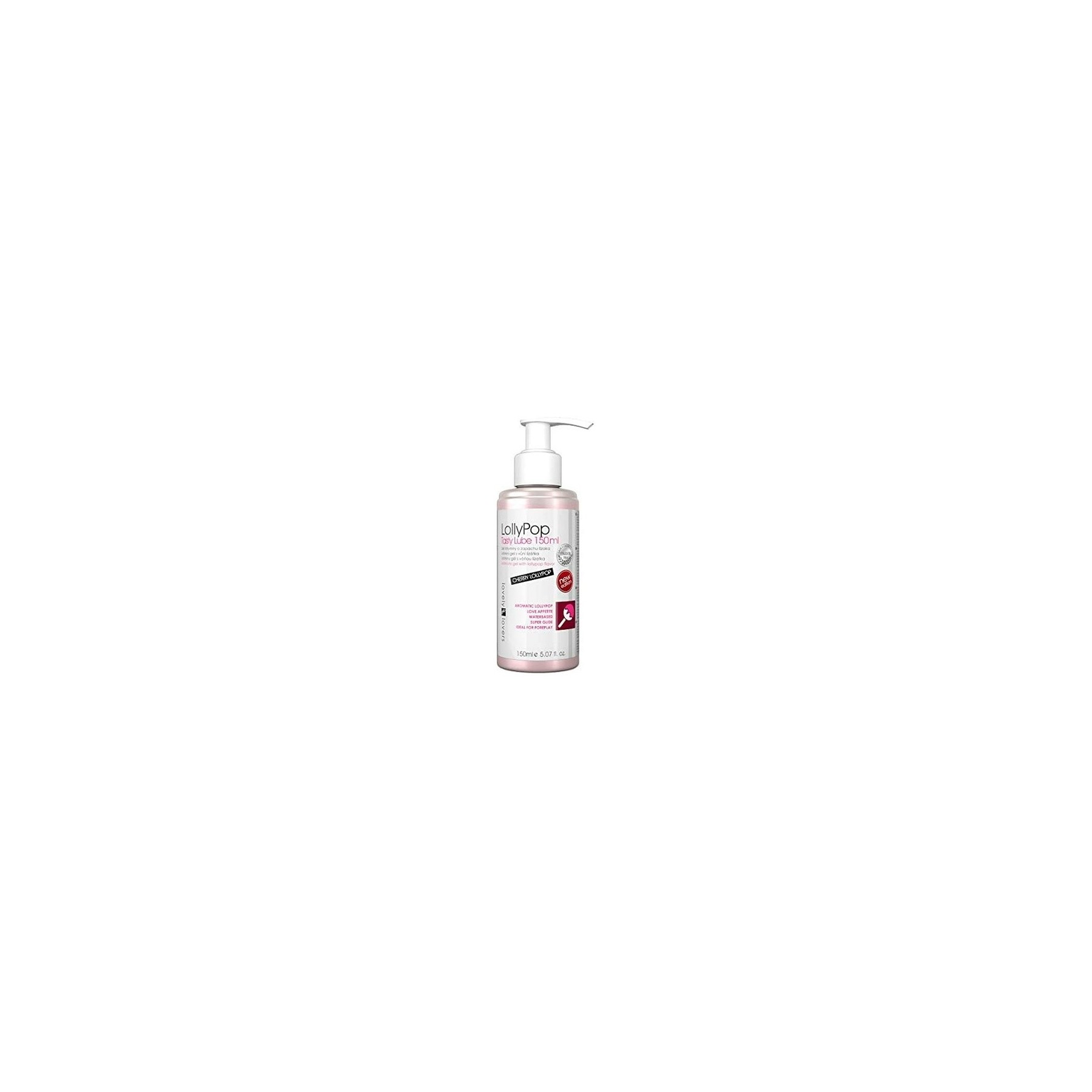 Lollypop Tasty Cherry Flavored Lube Gel 150ml