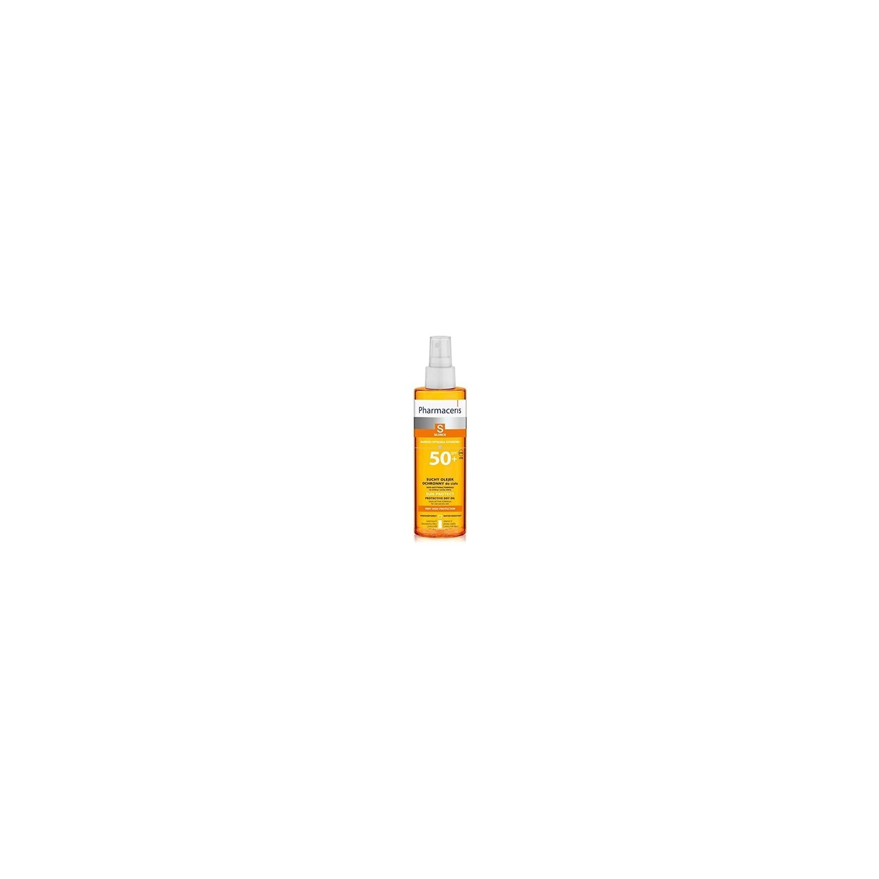 Pharmaceris S Sun Protect - Dry Protective Body Oil Spf 50+ - 200 Ml