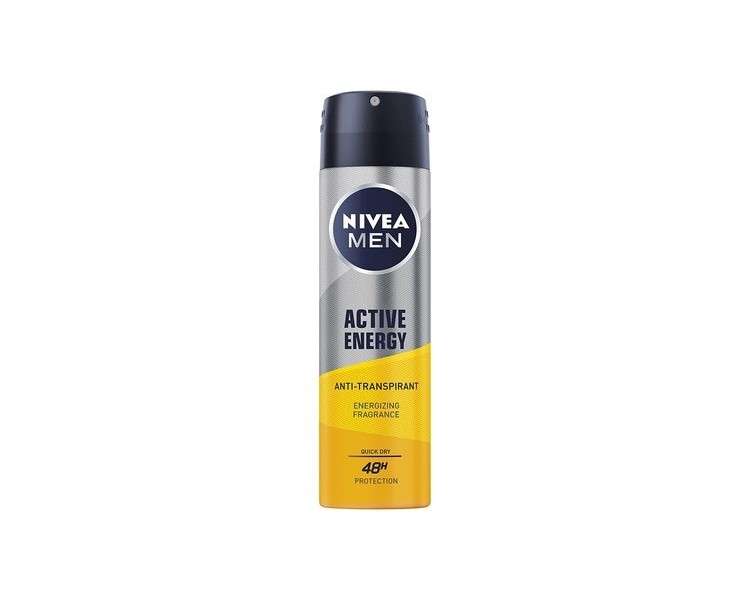 Nivea Active Energy Antiperspirant Spray 150ml
