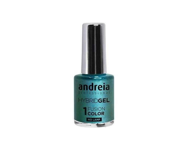 Andreia Professional Hybrid Gel Nail Polish Fusion Color H54 Aqua 10.5ml