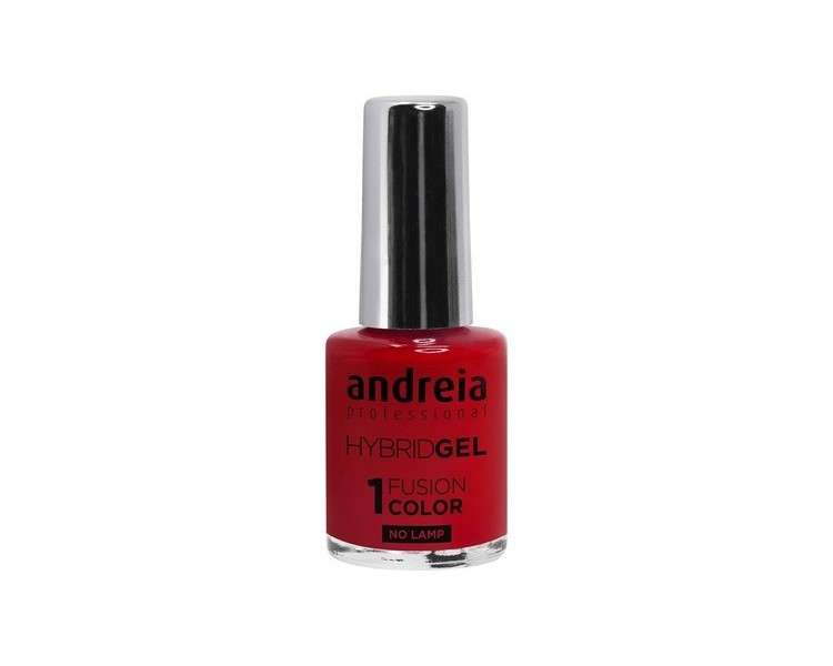 Andreia Professional Hybrid Gel Nail Polish Fusion Color H31 Coral Tan - Shades of Pink and Red
