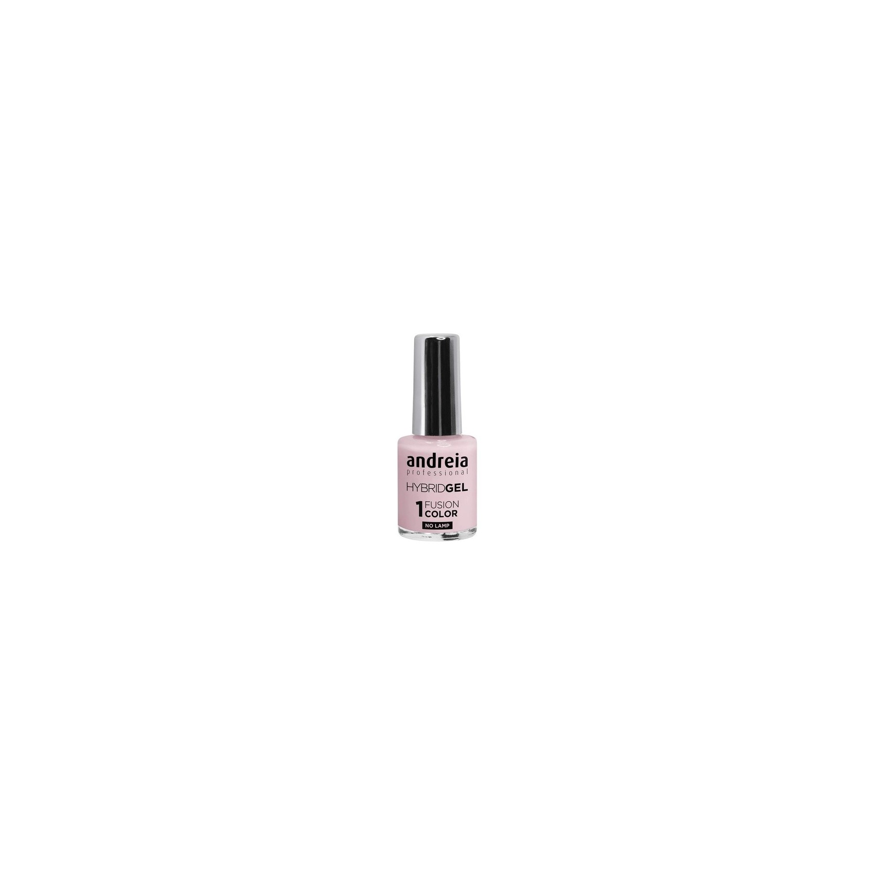 Andreia Professional Hybrid Gel Nail Polish Fusion Colour H20 Pink - 2 Steps No Lamp Required Long Lasting Easy Removal