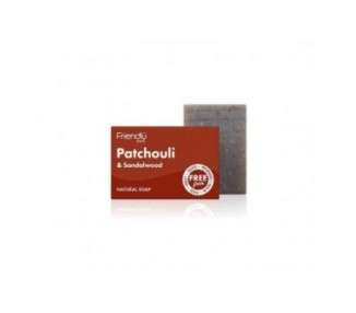 Friendly Soap Natural Patchouli and Sandalwood Soap 95g