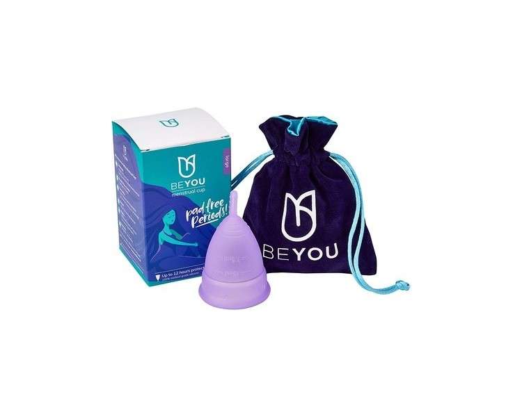 BeYou Menstrual Cup Women's Health Top 10 Eco-Friendly Tampon Alternative 100% Hygienic Large