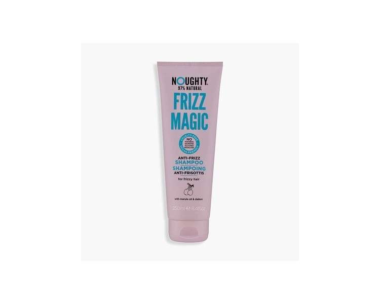 Noughty Frizz Magic Shampoo Anti Frizz Cleanser for Frizzy Curly and Wavy Hair 250ml
