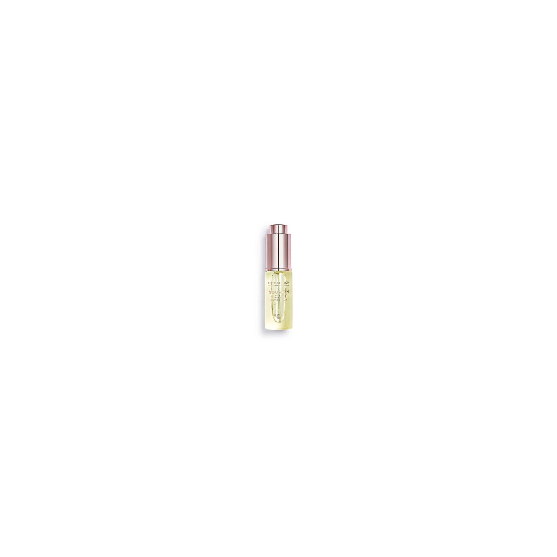 Makeup Revolution Nourish & Care Cuticle Oil for Nail Care with Almond Oil & Vitamin E 0.5fl.oz/15ml