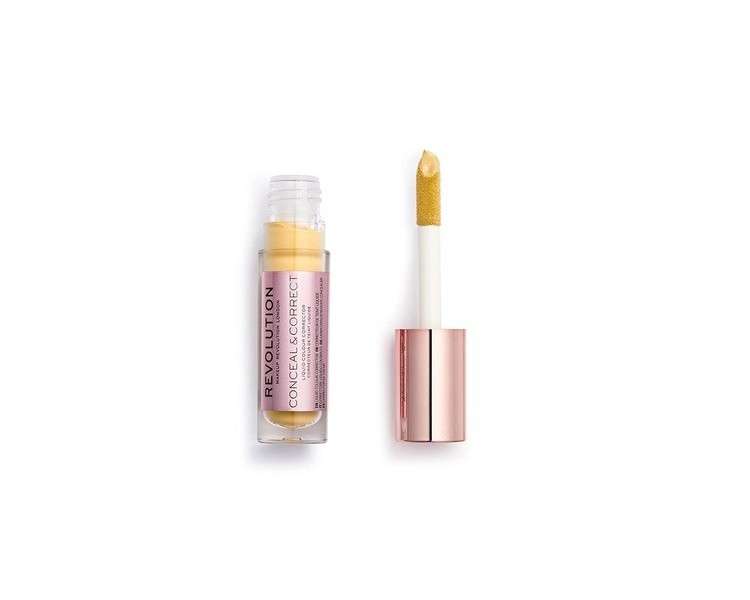 Revolution Conceal and Correct Concealer Banana Deep 4g