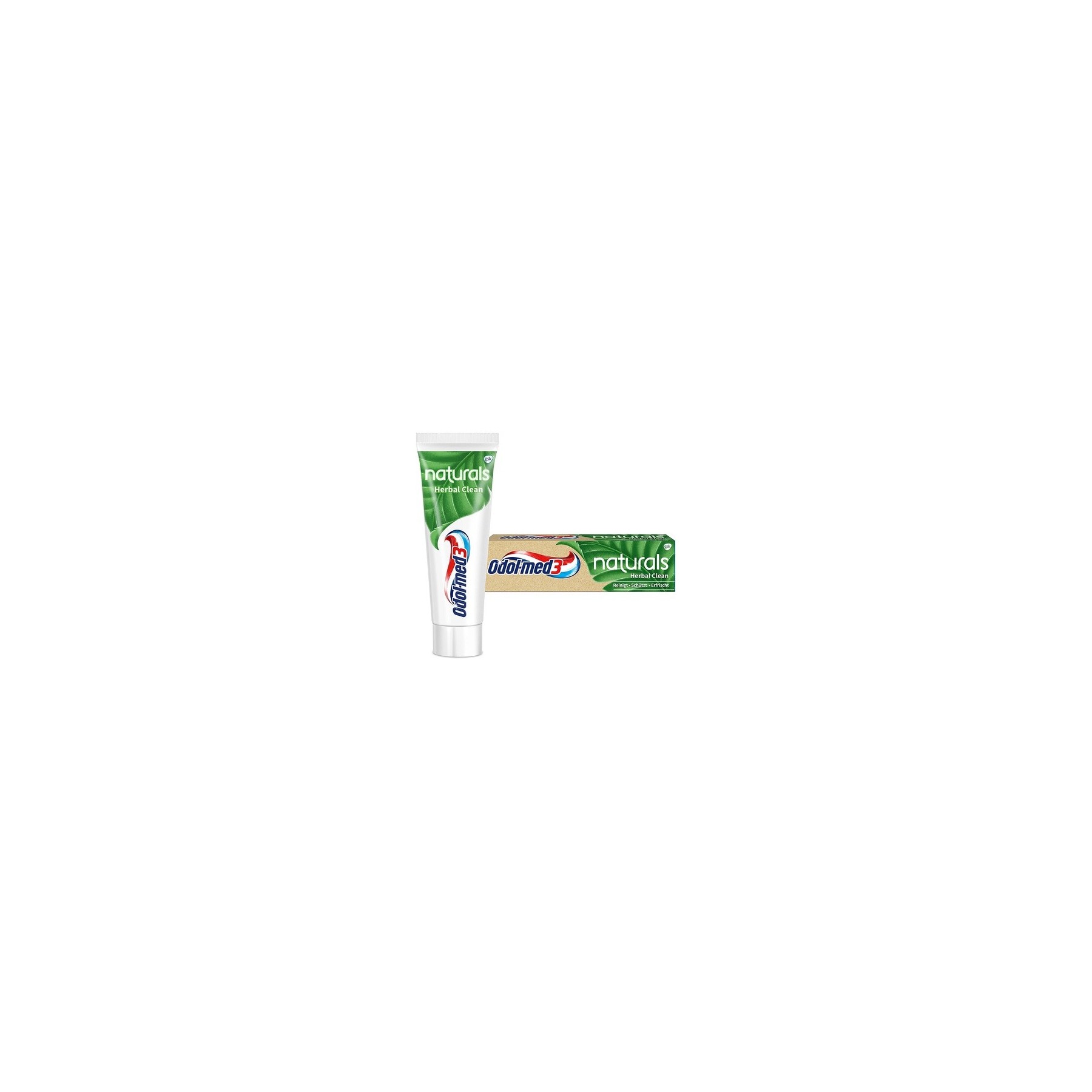 Odol-med3 Naturals Herbal Clean 3in1 Toothpaste 75ml