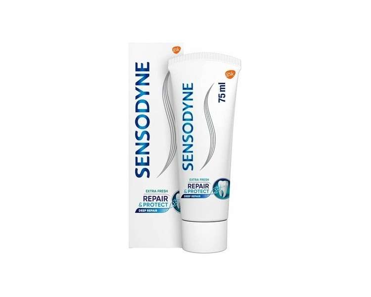 Sensodyne Repair & Protect Deep Repair Extra Fresh Toothpaste for Sensitive Teeth 75ml