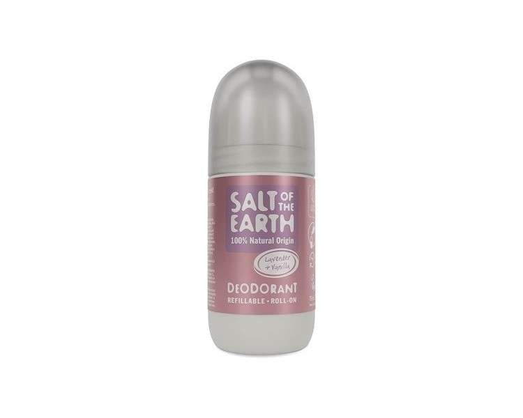 Salt of the Earth Lavender & Vanilla Natural Deodorant Roll On 75ml