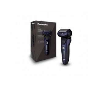 Panasonic ES-LV67-A803 Wet/Dry Shaver with 5-Blade Head and Linear Motor, Navy Blue