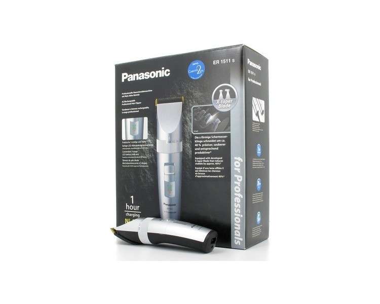 Panasonic ER-1511 Pro Hair Clipper with X Taper Blade