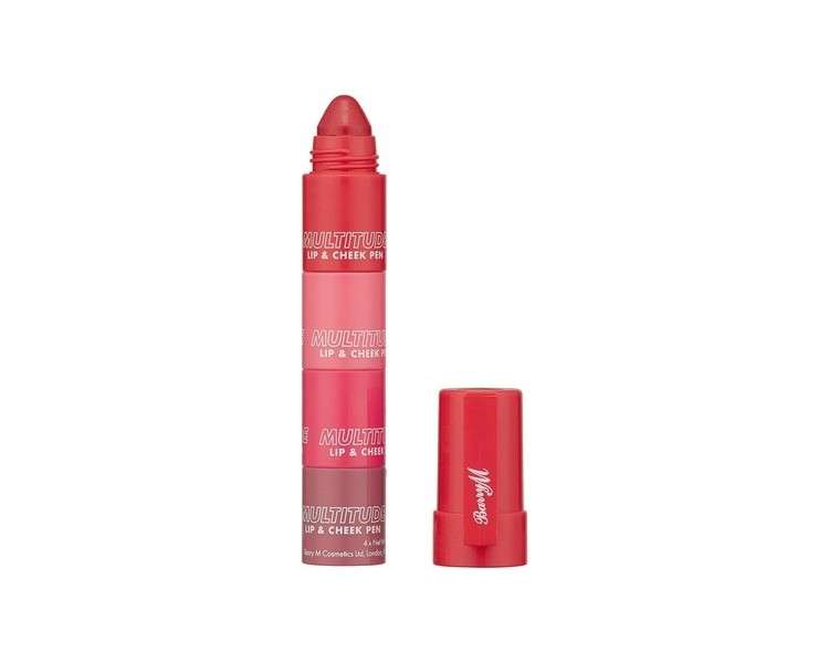 Barry M Cosmetics Multitude Lip & Cheek Pen Mix and Match Colour Stain in Pink Sweet Darling 3.8g