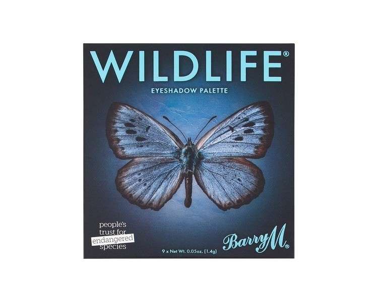 Barry M Wildlife Eyeshadow Palette Blue Butterfly
