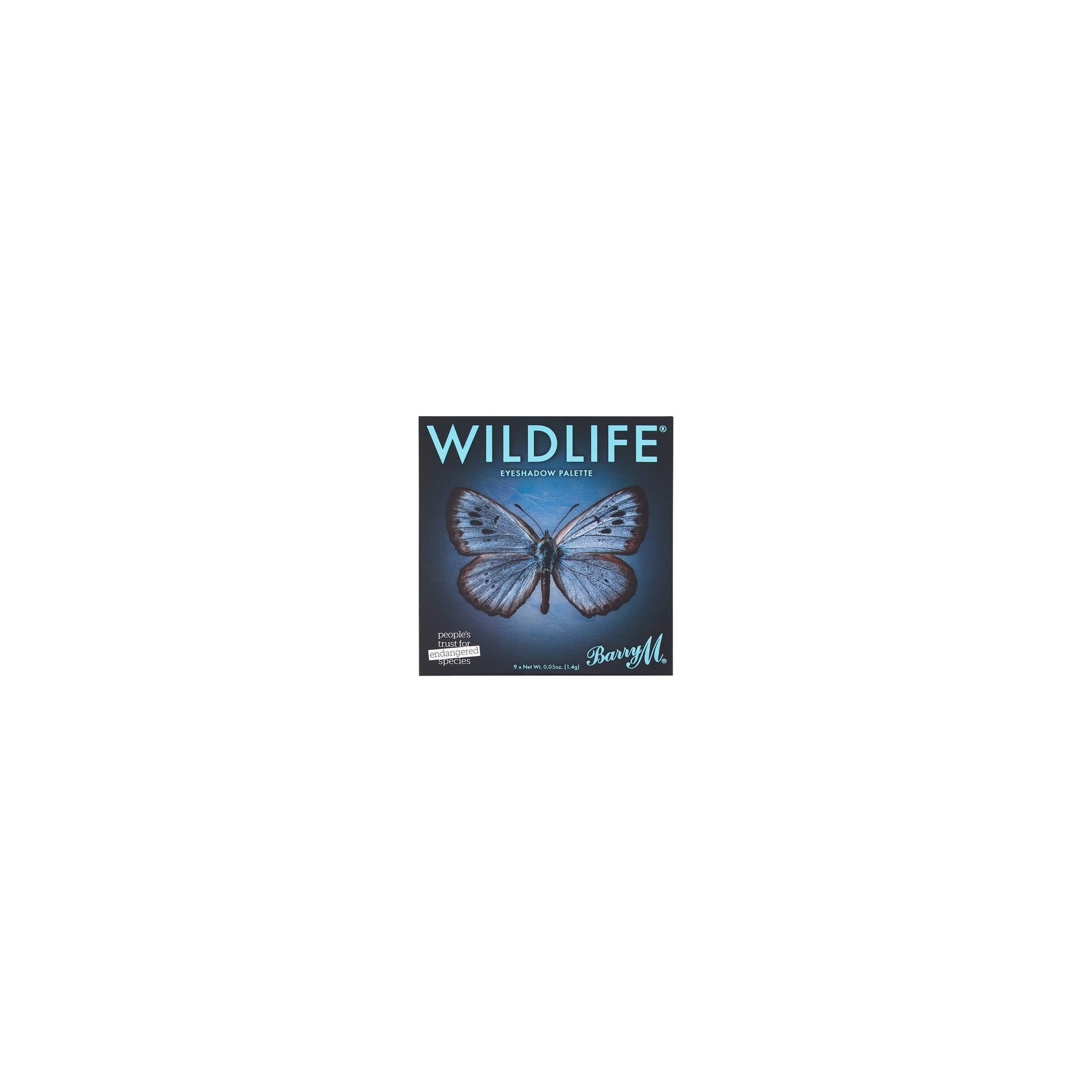 Barry M Wildlife Eyeshadow Palette Blue Butterfly