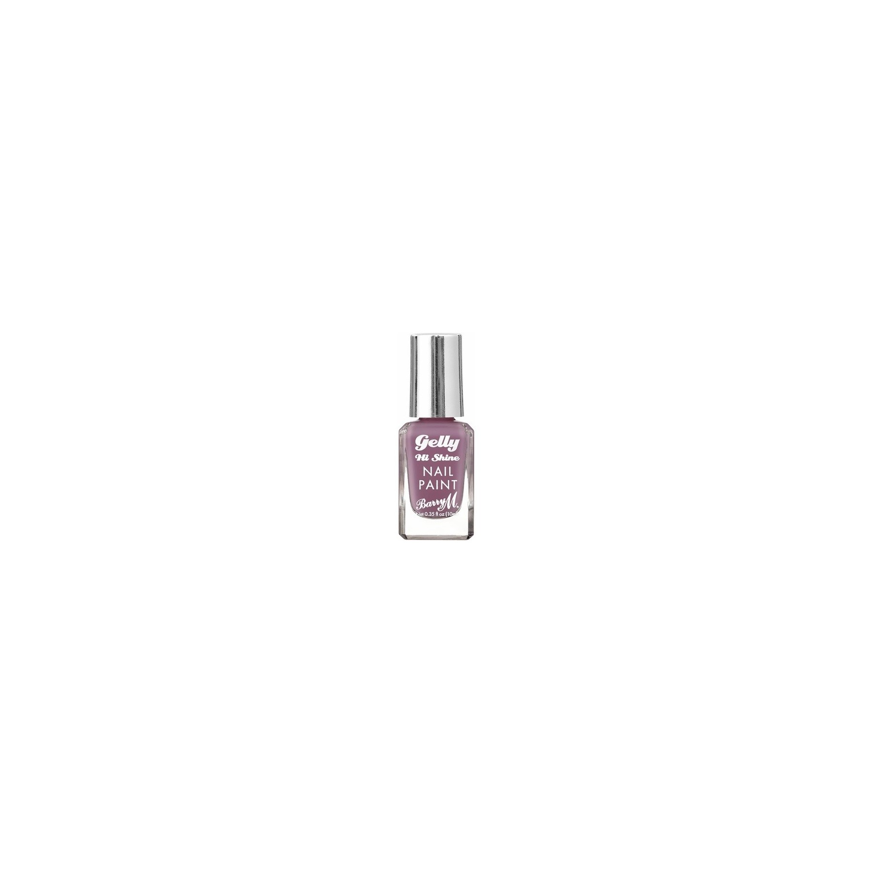 Barry M Cosmetics Gelly Nail Paint Hibiscus Purple 10ml