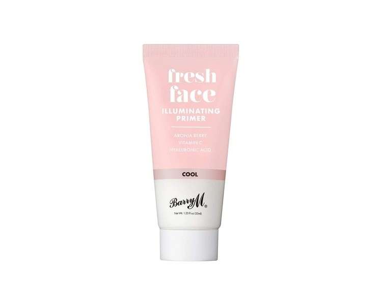 Barry M Cosmetics Fresh Face Makeup Primer Base Cool Silver 35ml