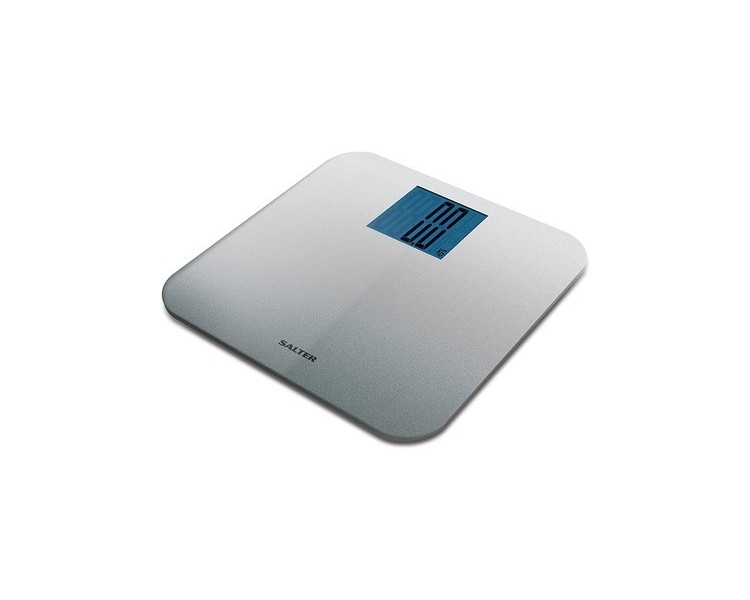 Salter 9075 SVGL3R Premium Max Electronic Scale with Large Platform and LCD Display - Silver Glitter