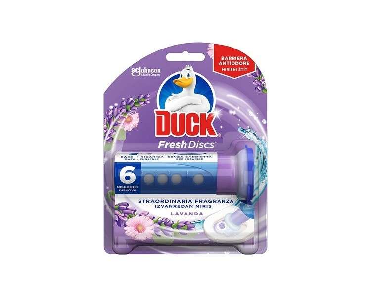 Duck Fresh Disks Hygienizante, 10-Pack 1 Pezzo Lavender