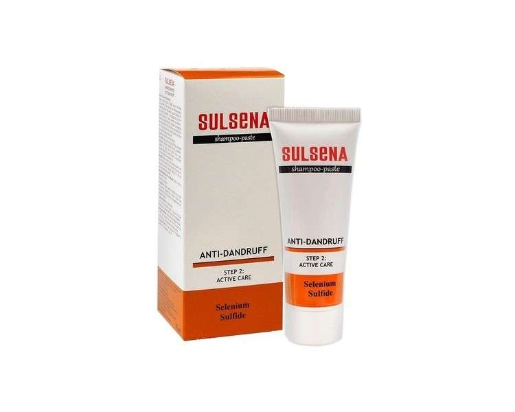 Sulsena Anti-Dandruff Pasta Shampoo 2 in 1 for Men and Women 75ml
