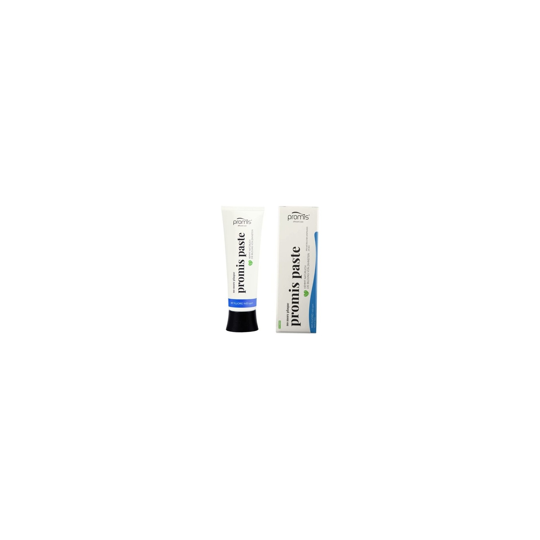 Promis Paste Natural Anti-Plaque Toothpaste with 1450ppm Fluoride 75ml