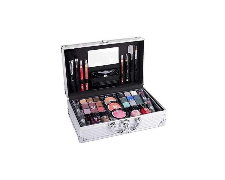 2K Fabulous Beauty Train Case Complete Makeup Palette