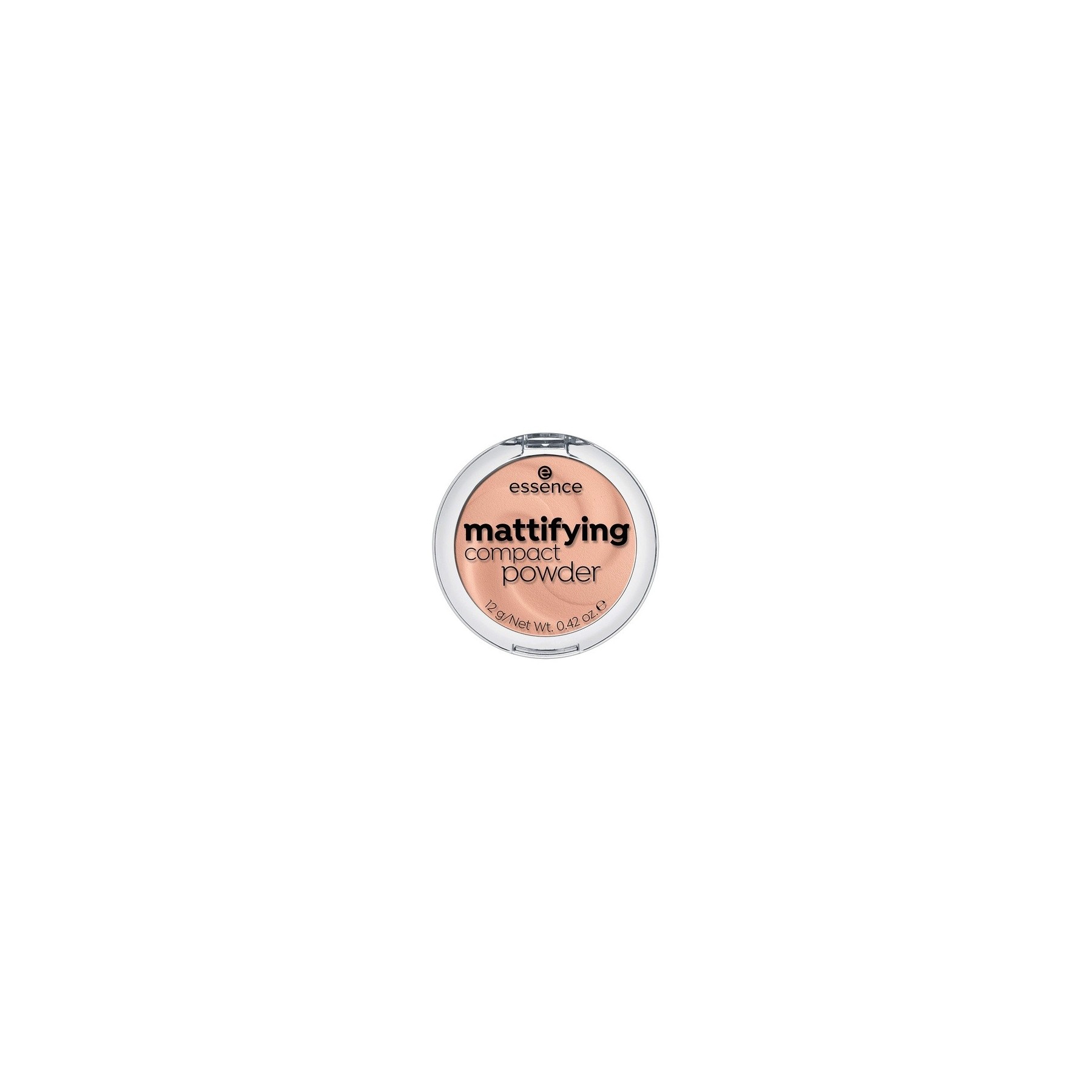Essence Mattifying Compact Powder 12g - Perfect Beige for Combination, Dry, and Acne-Prone Skin - Vegan and Nanoparticle Free