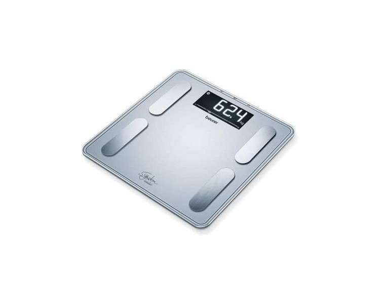 Beurer BF 405 Diagnostic Scale with Body Analysis and XL Display - Capacity up to 200kg - App Connectivity - For up to 8 People