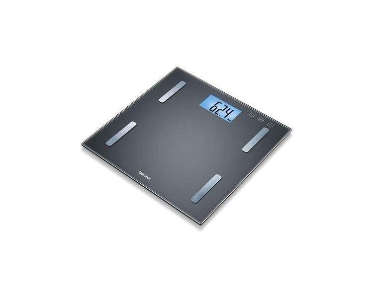 Beurer BF 180 Diagnostic Scale with BMI Calculation and Large LCD Display Black