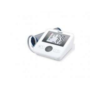 Beurer BM27 Upper Arm Blood Pressure Monitor XL Cuff 4 User Profiles Arrhythmia Detection WHO Risk Indicator