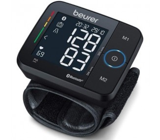 Beurer BC 54 Wrist Blood Pressure Monitor with App Connectivity Inflation Technology Risk Indicator and Arrhythmia Detection for Wrist Circumferences of 13.5 - 21.5 cm Medical Device