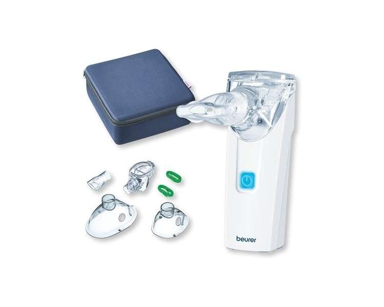 Beurer IH55 Portable Mesh Nebuliser with Self-Cleaning Function