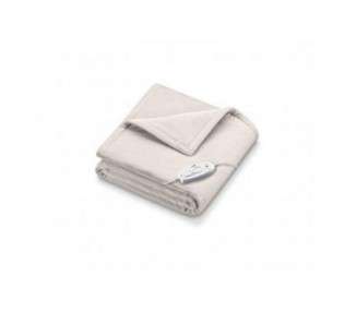 Sanitas SHD 70 Soft and Cozy Heated Blanket with 6 Temperature Settings 180 x 130 cm