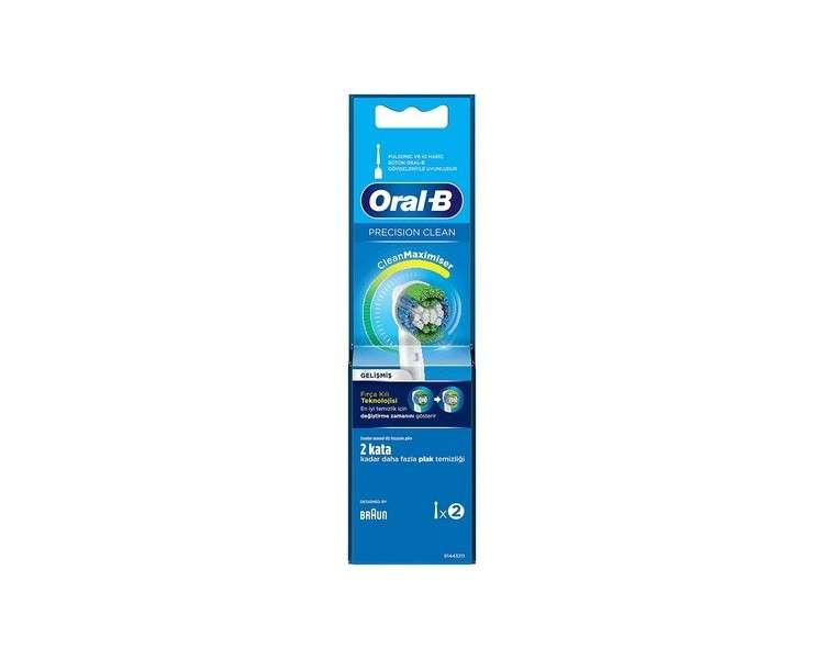 Oral B Replacement Brush Heads Precision Clean 2