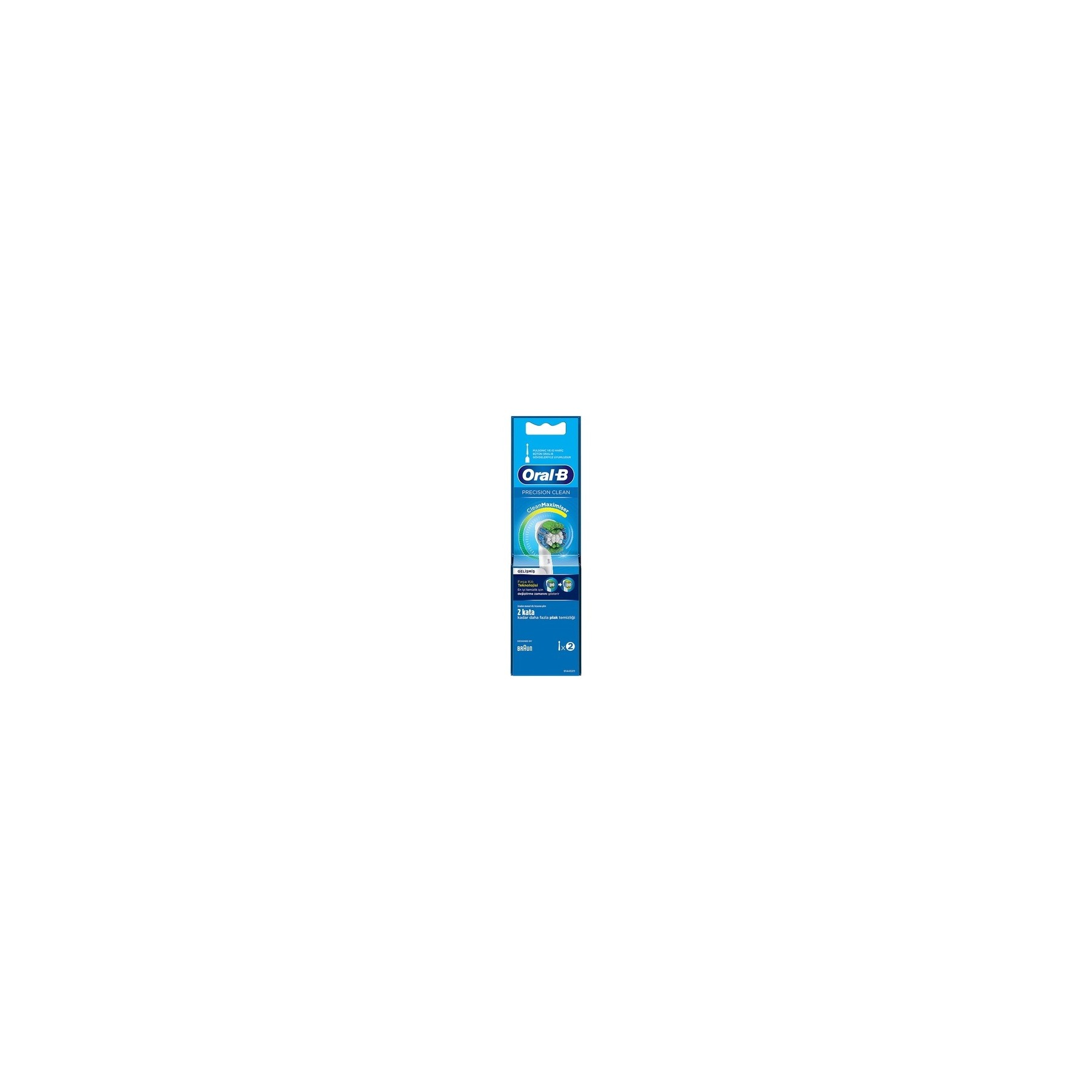Oral B Replacement Brush Heads Precision Clean 2