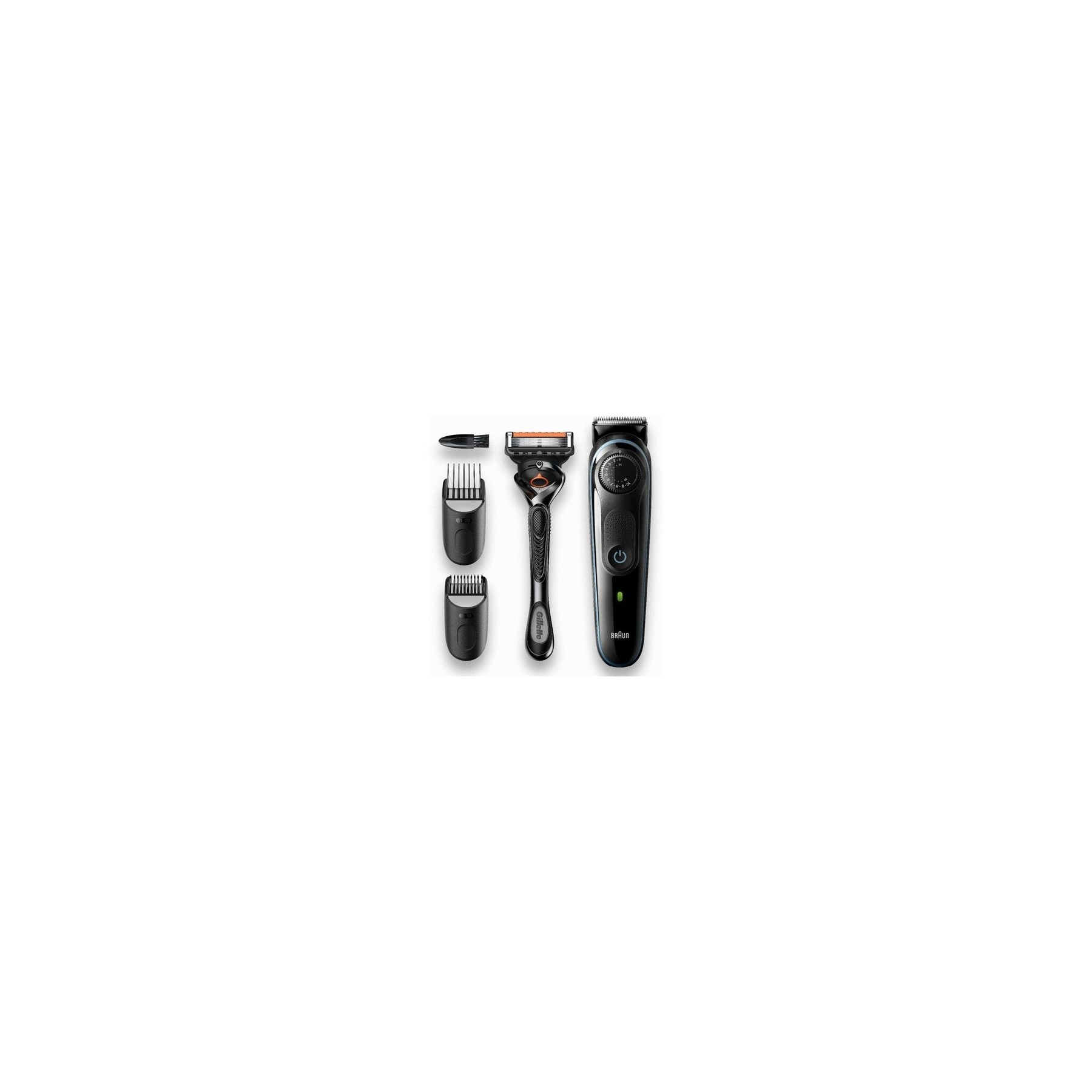 Braun Beard Trimmer BT5340, Black, Blue