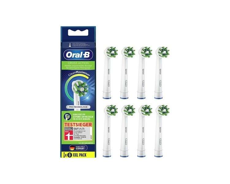 Oral-B Toothbrush heads CrossAction Clean Maximizer 8pcs