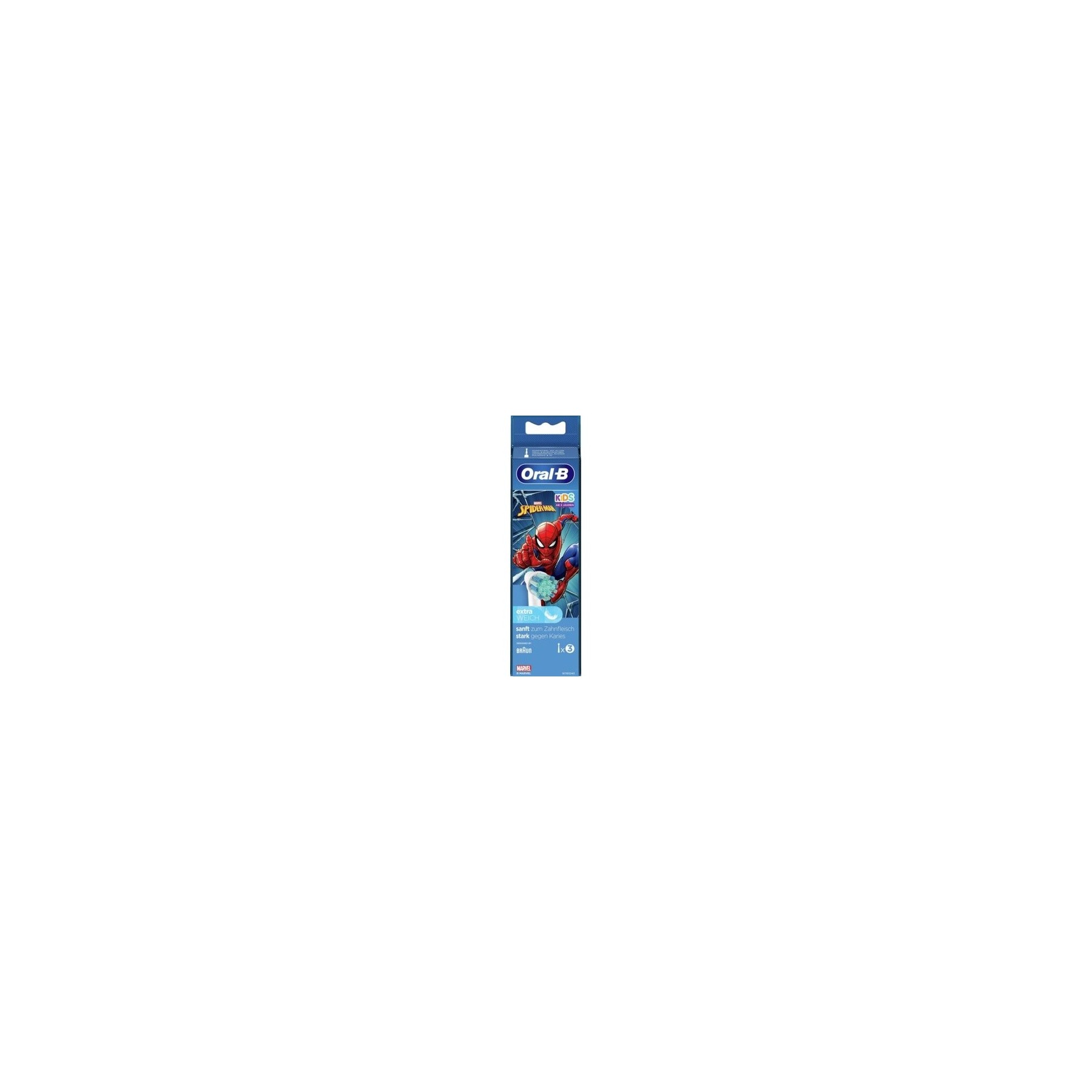 Oral-B Spiderman Brushes For Children, From 3 Years, Extra Soft