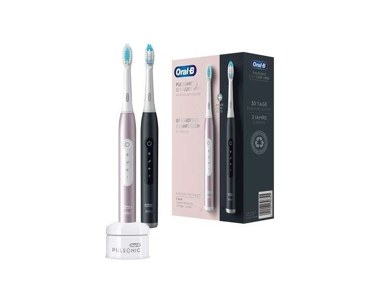 Oral-B Pulsonic Slim 4900 Electric Toothbrush Black/Rose Gold