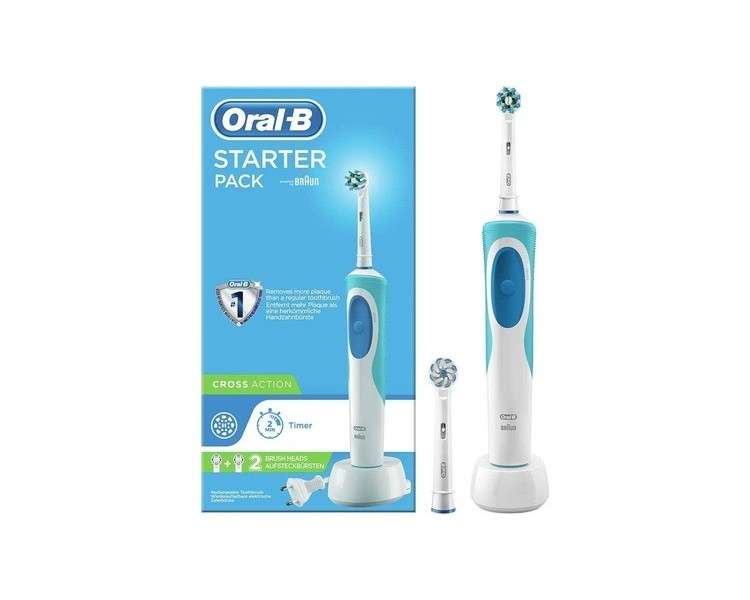 Oral B Cross Action Timer Starter Pack with Charger