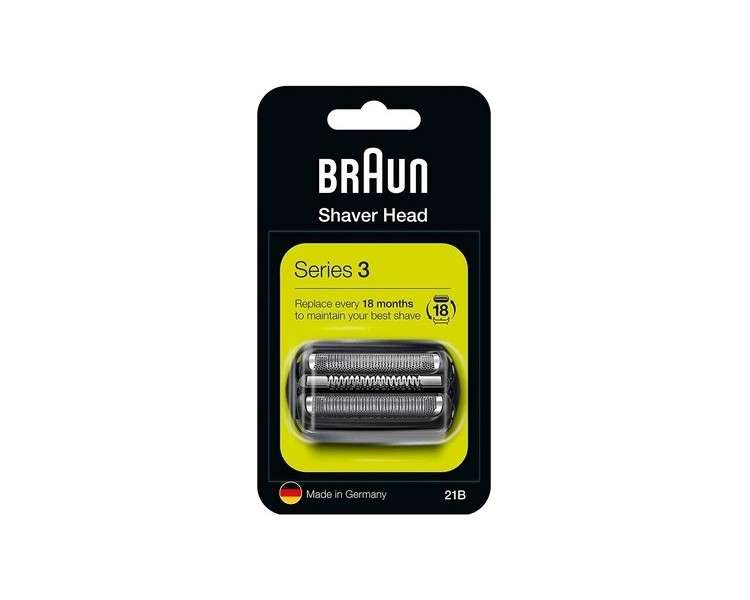 Braun Series 3 Black Razor Replacement 21B